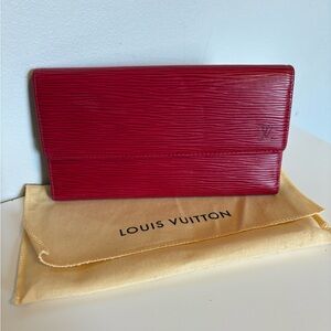 Louis Vuitton Epi Wallet